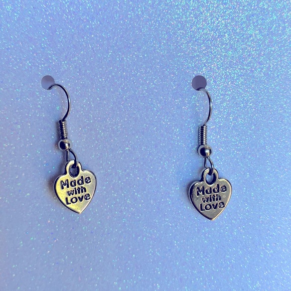 Made with Love Earrings - Picture 3 of 4